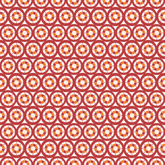 Abstract  seamless circle and line pattern