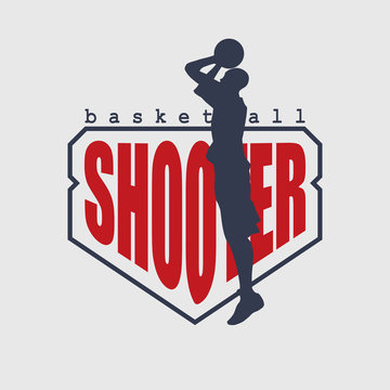 Basketball Shooter Emblem