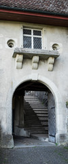 Fototapeta na wymiar Tor in der Burg