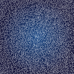 Seamless vector pattern similar to tree branches, or cracks in the ground or lightning.