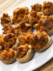 Stuffed mushrooms