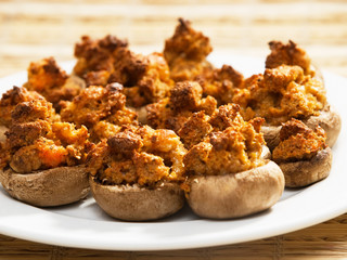 Stuffed mushrooms