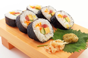 おいしそうな巻き寿司
