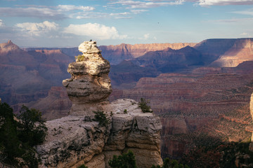 Fototapeta na wymiar Rock Formation in Grand Canyon