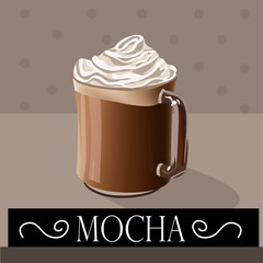 Coffee drink Mocha
