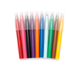 Obraz premium Colorful markers pens Multicolored Felt Pens draw line
