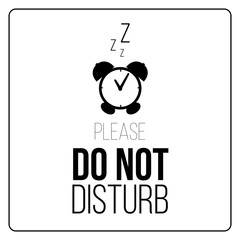 room service illustration over color background