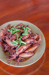 fried squid