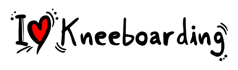 Kneeboarding love