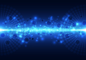 abstract speed technology background, illustration