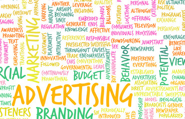 Fototapeta premium Advertising