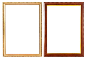 Vintage frames isolate, use for picture frame