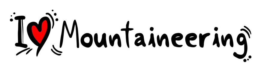 Mountaineering love