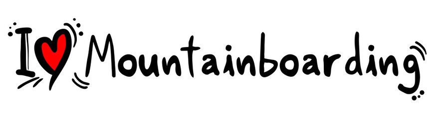 Mountainboarding love