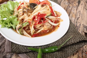Papaya salad