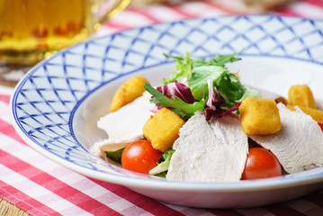 salad in the bar
