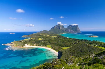 Foto auf Acrylglas Insel Blick über Lord Howe Island, Australien