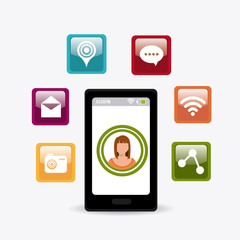 Social media design.