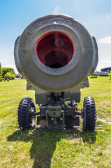 Artillery gun barrel