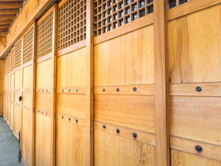 Traditional Korean door