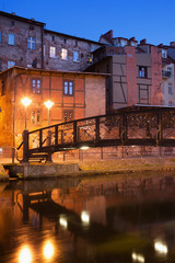City of Bydgoszcz by Night in Poland