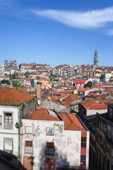 Cityscape of Porto in Portugal