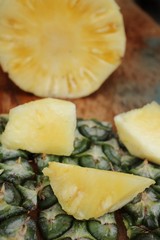 Pineapple slices