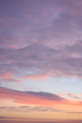 Beautiful evening sky