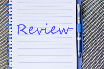 Review text concept note