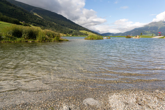 Lac du wolfsee en montagne
