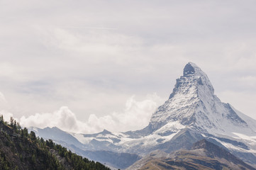 Zermatt, Bergdorf, Walliser Dorf, Alpen, Schweizer Berge, Walliser Alpen, Wallis, Furi, Trockener Steg,  Klettertour, Wanderwege, Sommer, Wallis, Schweiz