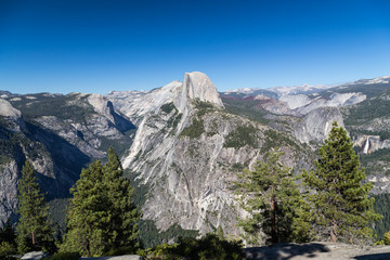 Glacier Point in Yosemite National Park, California, USA.