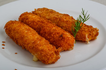 Fried cheese