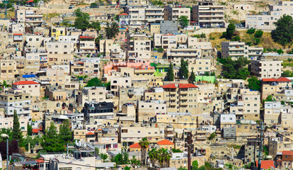 Jerusalem Arab neighborhood - obrazy, fototapety, plakaty