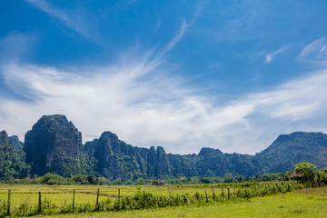 Beautiful Laos mountain