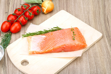 Salted salmon