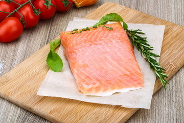 Salted salmon