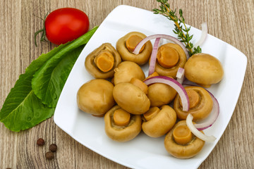 Pickled champignon