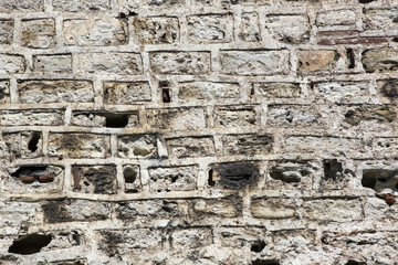 photo of an old brick wall close up shot