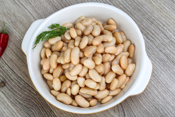 Canned white beans