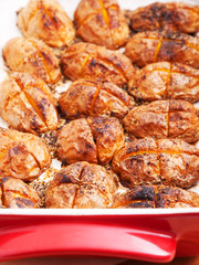 Baked potatos