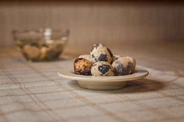 Quail eggs