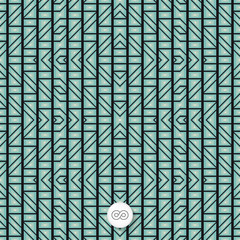 Seamless mosaic pattern. Geometric background. 