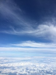 雲の上の空