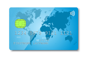 Vector credit card