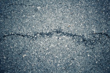 Cracks on the road