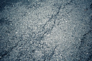 Cracks on the road