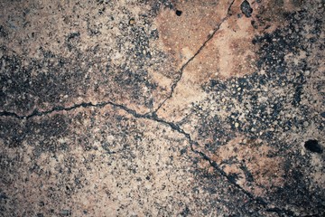 Cracks on the road