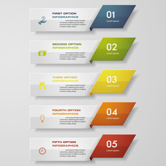Design clean number banners template/tags or website layout.