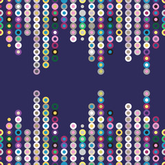 abstract seamless pattern from circles
